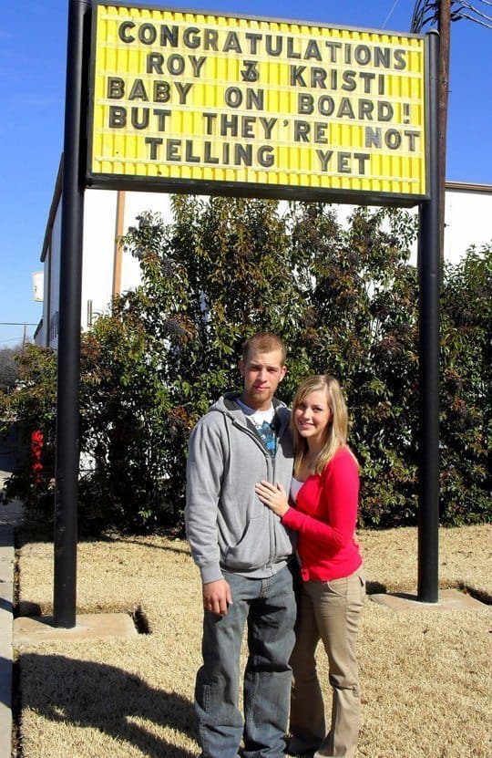 Here are 60 of the best pregnancy announcement ideas and cute ways to announce your pregnancy. Includes fun (and funny) ideas and photos.