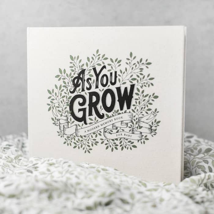 As You Grow memory book