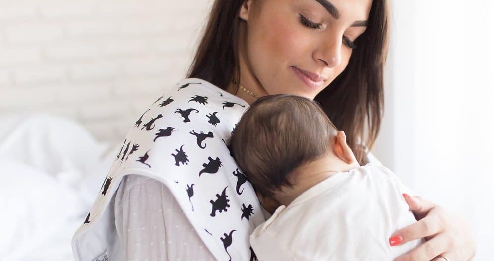 Include burp cloths in your breastfeeding station