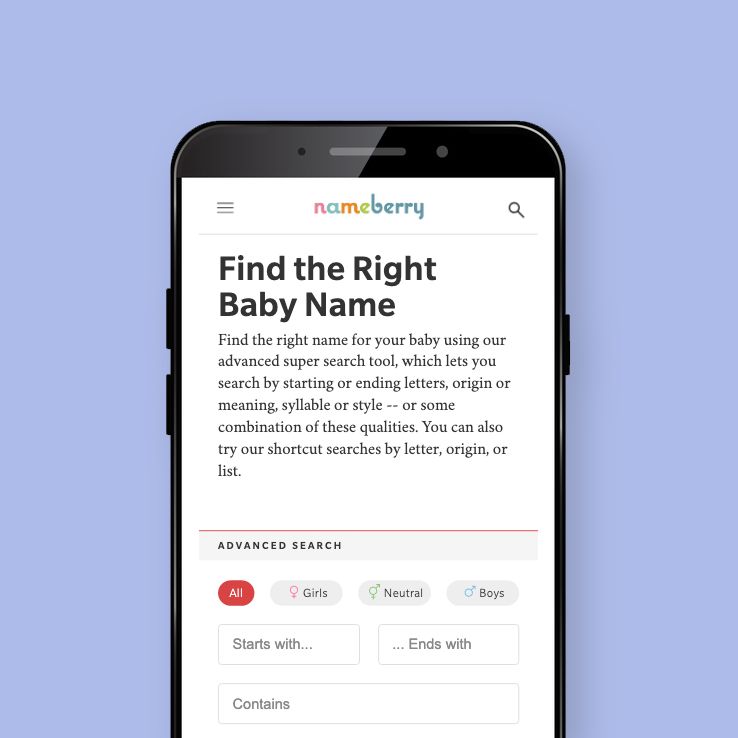 nameberry baby naming website