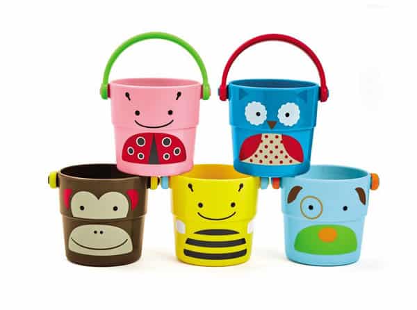 Skip Hop Zoo Stack and Pour Buckets