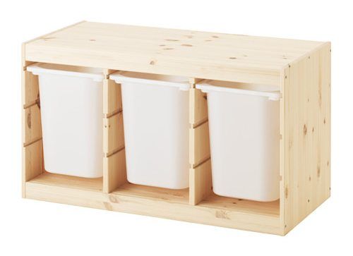 Christmas presents for infants: TROFAST Storage combination with boxes – IKEA