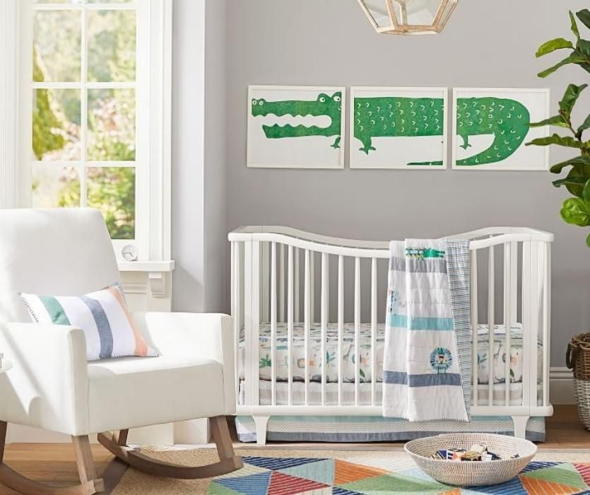 Pottery Barn Kids Dawson Scoop Convertible Crib