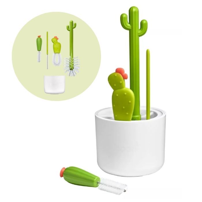 Boon Cacti Bottle Cleaning Brush Set