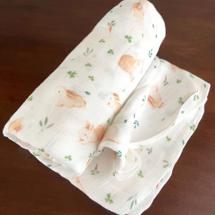 Bunny Meadow Loulou Lollipop swaddle