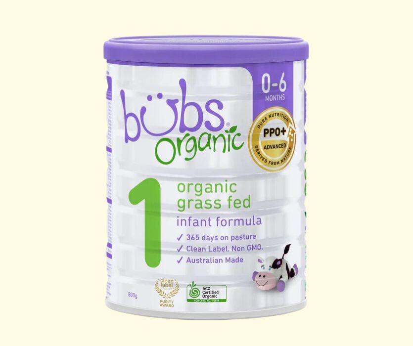 Bubs Organic Grass Fed Infant Formula